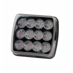 LED galinis žibintas Optibeam Dark Phantom 103x110 mm