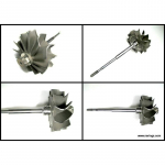 Turbocharger Turbine Wheel & Shaft (replace KKK)-CNJ TW30-040 Kkk-CN
