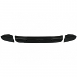 Front Bumper Spoiler Lip suitable for BMW X4 G02 (2018-Up) Piano Black