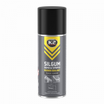 ELASTINĖ PUR&Scaron;KIAMA GUMINĖ DANGA K2 SILGUM JUODA 400ML