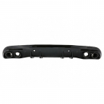 Rear Bumper Diffuser with Exhaust Muffler Tips suitable for Mercedes C-Class W205 S205 Sport Line (2014-2020) C43 Design Night P