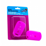 Silikoninis raktelio dėklas EPKC63 PINK