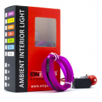LED aplinkos ap&scaron;vietimo juosta EPAL1M PURPLE