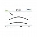 VALEO SILENCIO VALYTUVAI AUDI FLAT BLADE