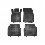 Floor Mats Rubber Black suitable for Ford KUGA MK III (2019-up)