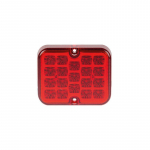Rūko žibintas LED, AUTOLINE, 19 LED, 100x80mm, 12-24V