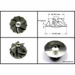 Turbocharger Compressor Wheel (replace IHI)-CNJ CW20-268B Ihi-CN