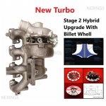 Turbokompresors jauns (Hybrid Turbo (Garrett-Mahle) -LVN 014TC17001000 Garret-R (Stage-2 Hybrid)