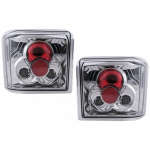 Taillights suitable for VW T4 Transporter Caravelle Multivan (1990-03.2003) Chrome