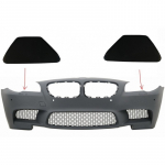 SRA headlights washer cover Front Bumper suitable for BMW 5 Series F10 F11 (2011-2017) M5 Design