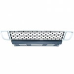 Front Bumper Lower Grille suitable for Land Range Rover Vogue III L322 (2010-2012) Autobiography Design Chrome & Black