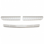 Rear Bumper Protector Sill Plate Foot Plate Aluminum Cover suitable for Range ROVER Sport L494 (L494) (2014-up)