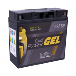 185 x 80 x 170 &ndash; + Intact Bike Power GEL 12V 21Ah(c20) 300A(EN) SLA12-20 GEL12-19 BMW ar ABS