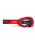 FMF PowerCore FLAME Red - Clear Lens akiniai