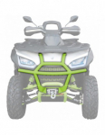 XRW FRONT BUMPER ALU SX1 DREAM GREEN 6584 - SEGWAY SNARLER AT6 S  L priekinis apsauginis lankas