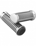 PU CHROME GRIPS 4 ORING-1" rankenėlės
