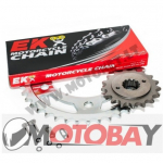 100HON075O - Chain kit with O-Ring chain 14/51T grandinės komplektas