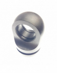 Eyelet Parts: Eyelet, Shaft (0.875 Shaft,1.00 W,2.942 TLG,1.1869 ID) AI6061,Blk.