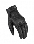 LS2 RUST MAN GLOVES BLACK LEATHER vyri&scaron;kos pir&scaron;tinės