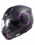 LS2 FF902 SCOPE ARCH MATT TITANIUM PINK atverčiamas &scaron;almas