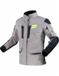 LS2 METROPOLIS EVO LADY JACKET TITANIUM YELLOW moteri&scaron;ka tekstilinė striukė