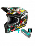 O'Neal 3SRS Helmet INKED + QUIN PRO krosinis &scaron;almas