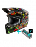 O'Neal 3SRS Youth Helmet CRANK + QUIN PRO vaiki&scaron;kas krosinis &scaron;almas
