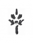 MRT Plastics Kit Black (Without Decals) juodas plastiko rinkinys