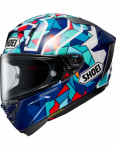 SHOEI X-SPR PRO Marquez Barcelona TC-10 uždaras sportinis &scaron;almas