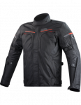 LS2 ENDURANCE MAN JACKET BLACK RED vyri&scaron;ka tekstilinė striukė