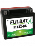 FULBAT Battery 12V10Ah FTX12-BS (YTX12-BS) ACCESS Tomahawk, MAX, SUZUKI, KAWASAKI akumuliatorius