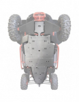 XRW SKID PLATES KIT ALU - SEGWAY VILLAIN SX10 aliuminė važiuoklės apsauga