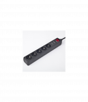EnerGenie | Surge Protector SPG5-C-10/ 3 m/ 5 Sockets/ Black