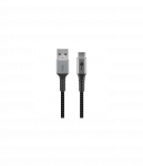 Goobay | USB-C to USB-A Textile Cable with Metal Plugs | 49296 | USB-C to USB-A