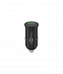 Goobay Dual-USB Car Fast Charger USB-C PD (Power Delivery), 45 W | 61739