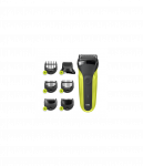 Braun | Shaver | Series 3 Shave&Style 300BT | Operating time (max) 30 min | NiMH | Black/Green