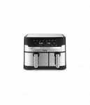 TEFAL Fryer | EY905D10 | Capacity 5.2+3.1 L | Hot air technology | Stainless Steel/Black