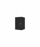 Lanberg | Rack cabinet 10" wall-mount 9U/280x310 for self-assembly with metal door (flat pack) | WF10-2309-00B | Black