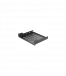 Digitus | 1U fixed shelf | DN-10-TRAY-2-B | Perfect for storage of components which are not 254 mm (10") suitable. Slim design w