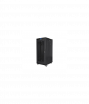 Lanberg | Rack cabinet 19" free-standing 27U/600x600 (flat pack) with mesh door, LCD | FF01-6627-23BL | Black