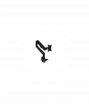 Arozzi Desk Mount | Neo Single - Gas Spring Monitor Arm AZ-ALZARE-NEO-BK | Tilt, Swivel, Rotation | Maximum weight (capacity) 9