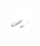 Digitus | 3-port USB Hub and Gigabit LAN adapter | DA-70250-1 | USB Hub