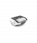 TEFAL | Wafle Maker Snack XL | SW701110 | 850 W | Number of pastry 2 | Belgium | White/Grey