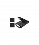 Cecotec Sandwich Maker | Rock'nToast Family 3in1 | 1500 W | Number of plates 3 | Black