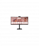 AOC | CU34E4CW | 34 " | VA | UWQHD | 120 Hz | 4 ms | 3440 x 1440 pixels | 350 cd/m&sup2; | HDMI ports quantity 2 | Black