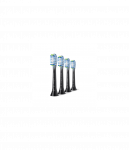 Philips HX9044/88 Sonicare Premium Plaque Defence Replacement brush heads, 4 pcs, Black | Philips