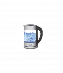 Adler | Kettle | AD 1247 | With electronic control | 1850 W | 1.7 L | Stainless steel/Glass | 360&deg; rotational base | Stainless s