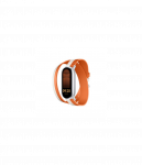 Xiaomi Dual-tone Leather Strap | 140&ndash;180mm | White and Orange | Calf Leather, PU (inside)