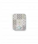 TEFAL Electronic Kitchen Scale | Optiss BC50D6V0 | Graduation 0.5/1 g | Display type LCD | Mozaic Decor