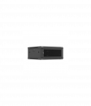 Lanberg Wall mounted installation cabinet 19" 4U 600X600 | WF01-6604-23B | Black